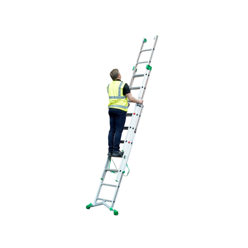 TB Davies 1300-053 2.6m Heavy-Duty Aluminium Combination Ladder