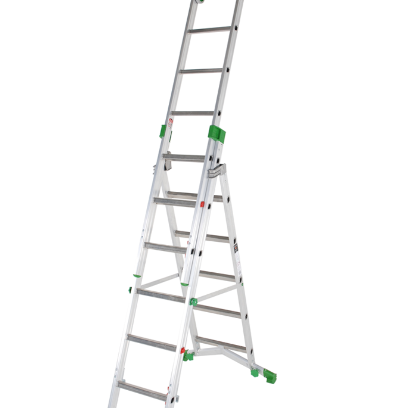TB Davies 1300-051 2.0m Heavy-Duty Aluminium Combination Ladder