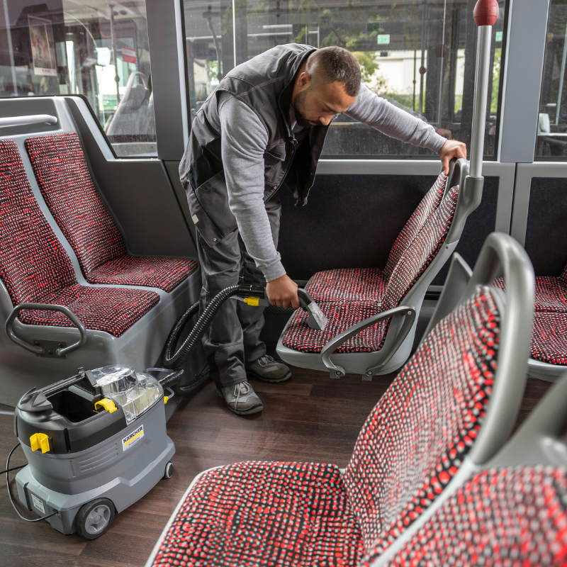 Karcher Puzzi 8/1 Carpet and Upholstery Cleaner with Hand Nozzle