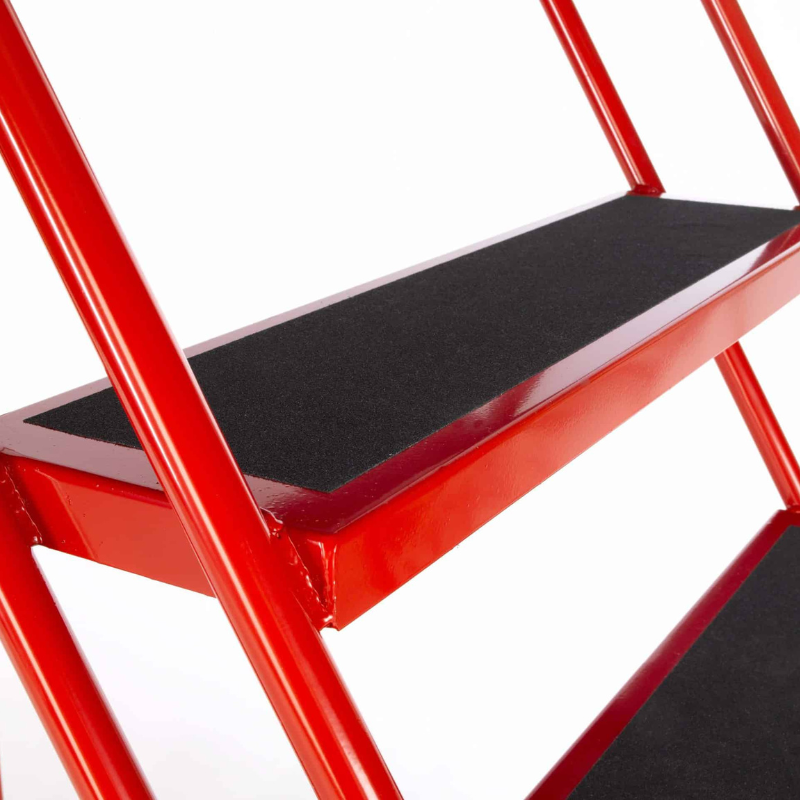 TB Davies 2020-006 6 Tread Heavy-Duty Mobile Safety Step - Anti-slip Tread