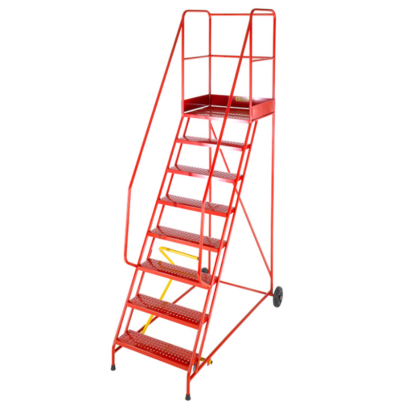 TB Davies 2020-004 4 Tread Heavy-Duty Mobile Safety Step - Anti-slip Tread