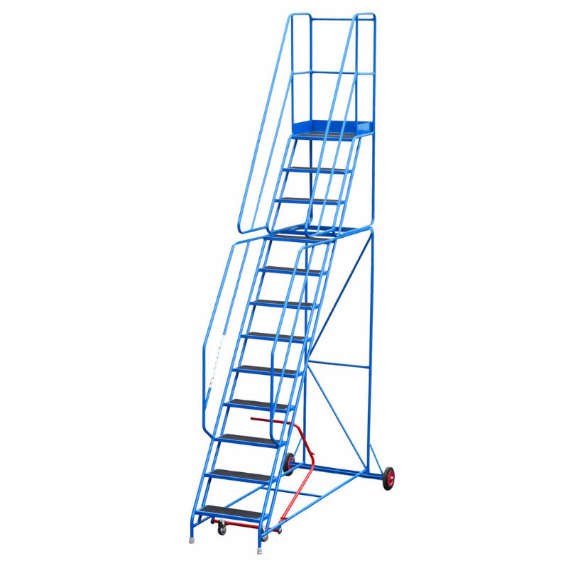 TB Davies 2018-012 12 Tread Mobile Safety Step - Anti-slip Tread