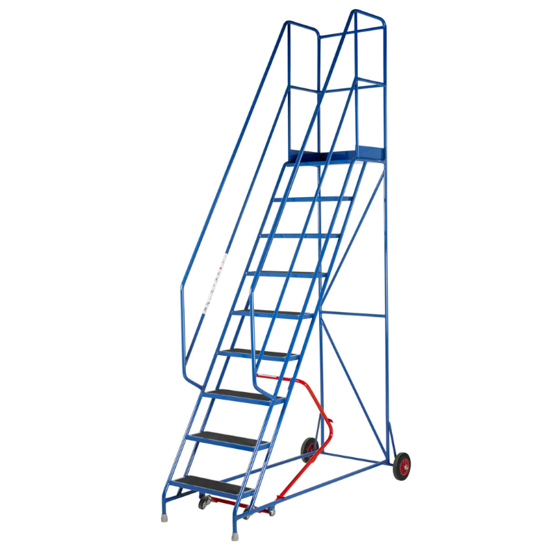 TB Davies 2018-009 9 Tread Mobile Safety Step - Anti-slip Tread