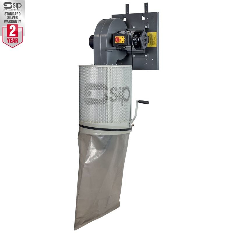 SIP 01964 1HP Wall-Mounted Single Cartridge Dust Collector