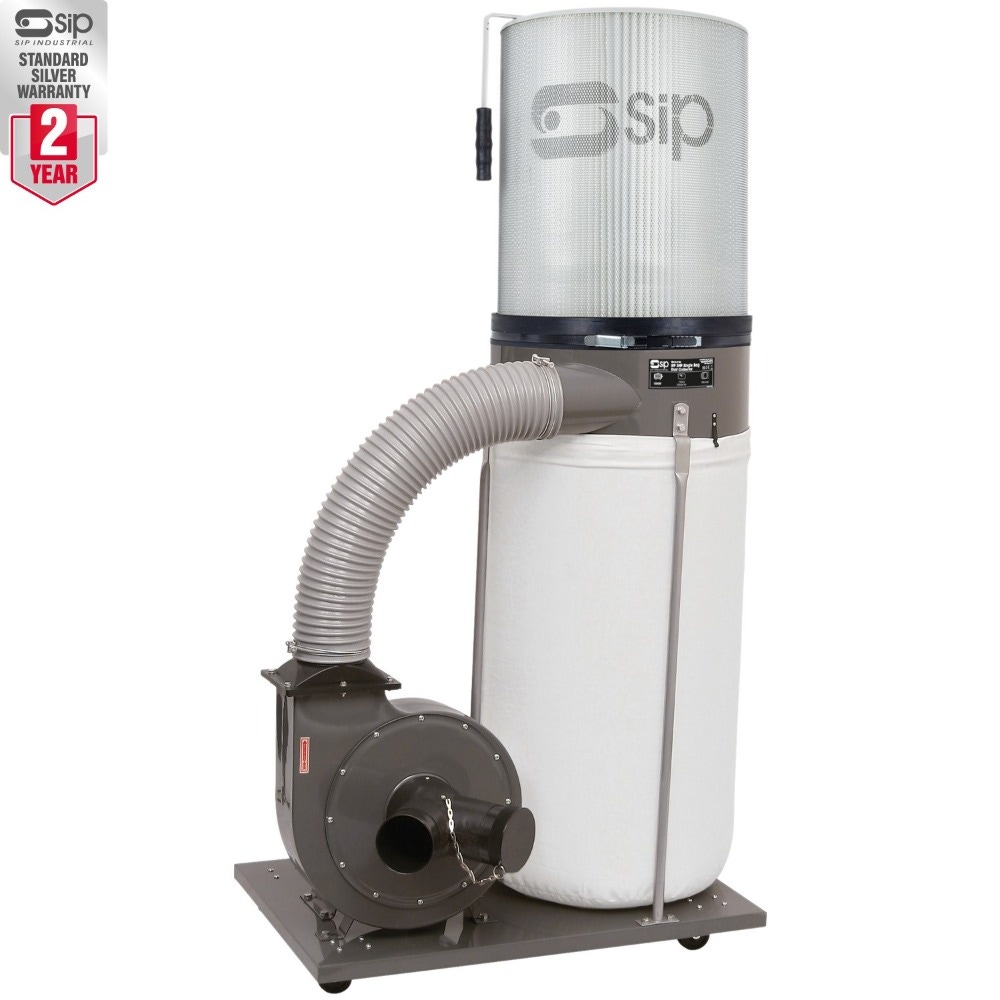 SIP 01992 2HP Single Cartridge Dust Collector Package