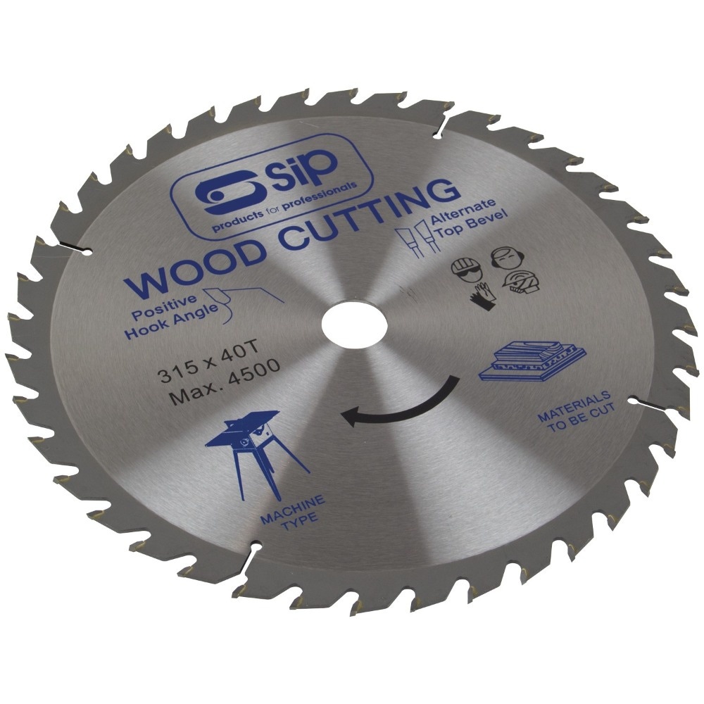 SIP 06158 315 x 30mm 40T Circular Saw Blade