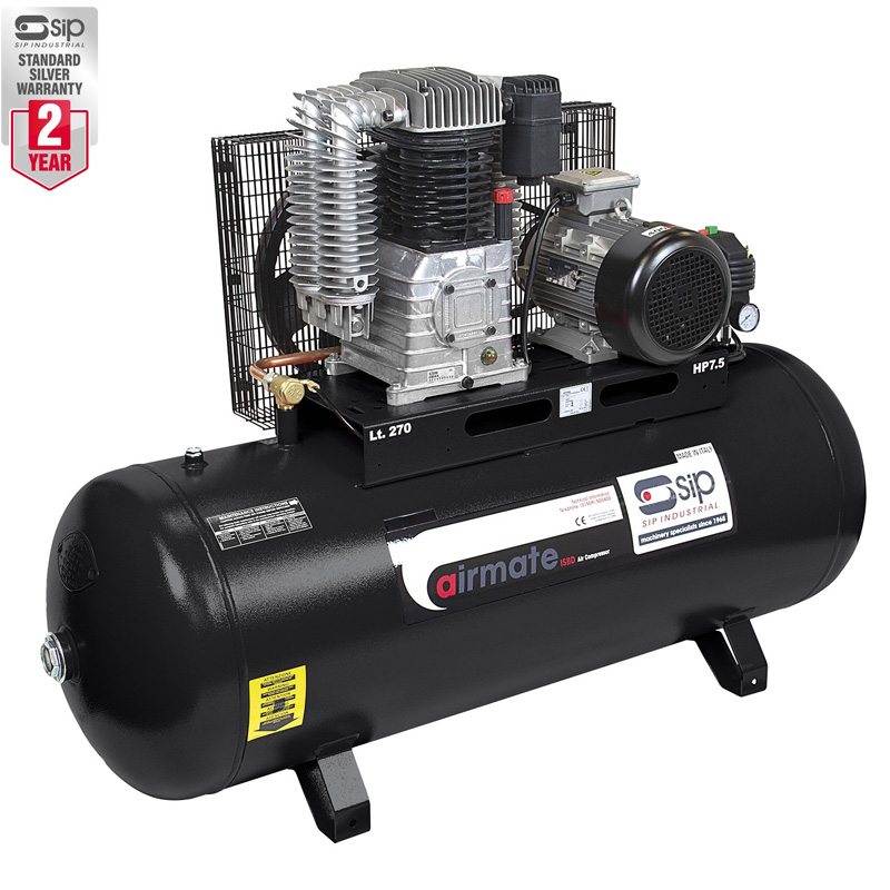 SIP 06295 Airmate Industrial Super ISBD10/270 Air Compressor