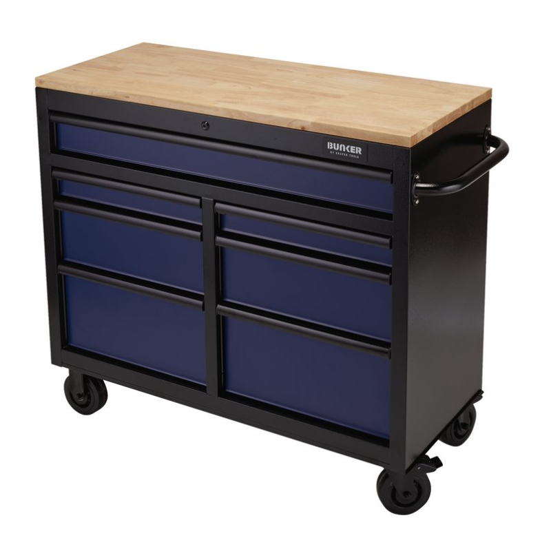Draper BUNKER® Workbench Roller Tool Cabinet 7 Drawer 41