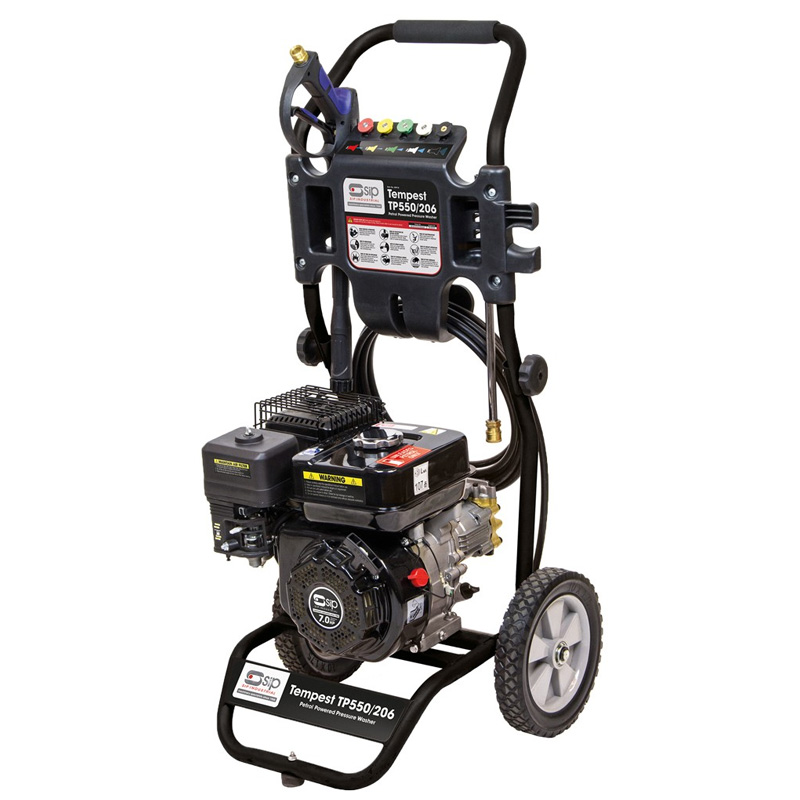 SIP 08918 Tempest TP550/206 207Bar 7hp Petrol Pressure Washer