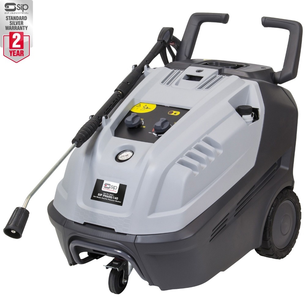 SIP 08941 TEMPEST PH600/140 A2 Hot Water Electric Pressure Washer