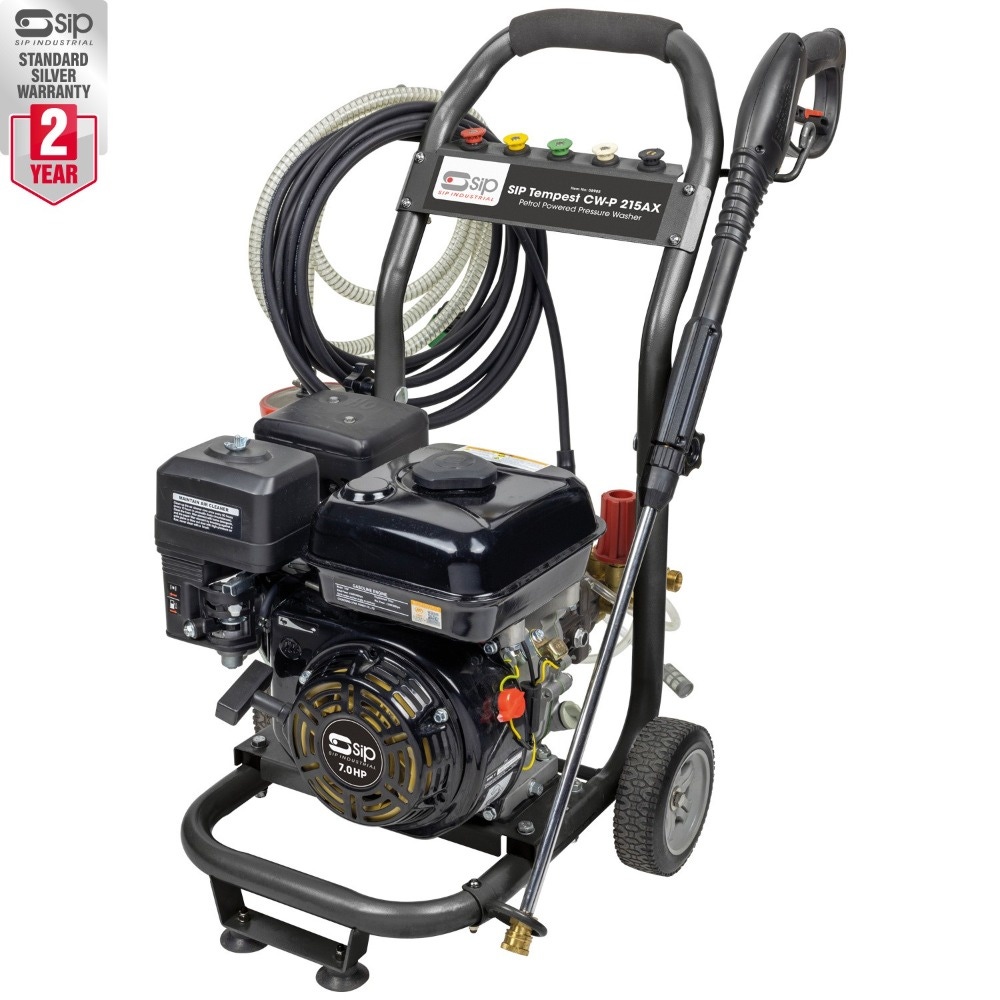SIP 08985 TEMPEST CW-P 215AX Petrol Pressure Washer