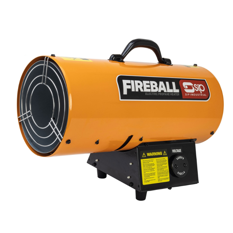SIP 09232 Fireball DV125 110v/230v Propane Space Heater