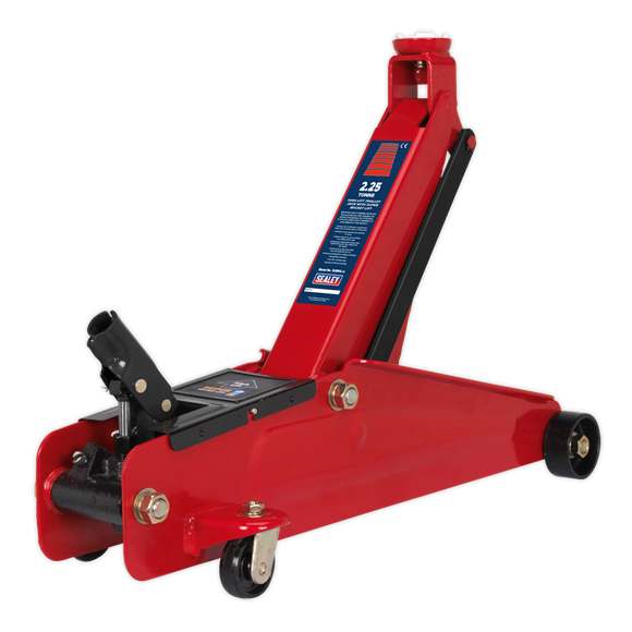 Sealey 1025HL Trolley Jack 2.25tonne High Lift SUV Super Rocket Lift