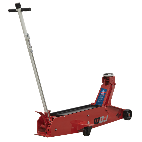Sealey 10QJ Trolley Jack 10tonne Long Reach