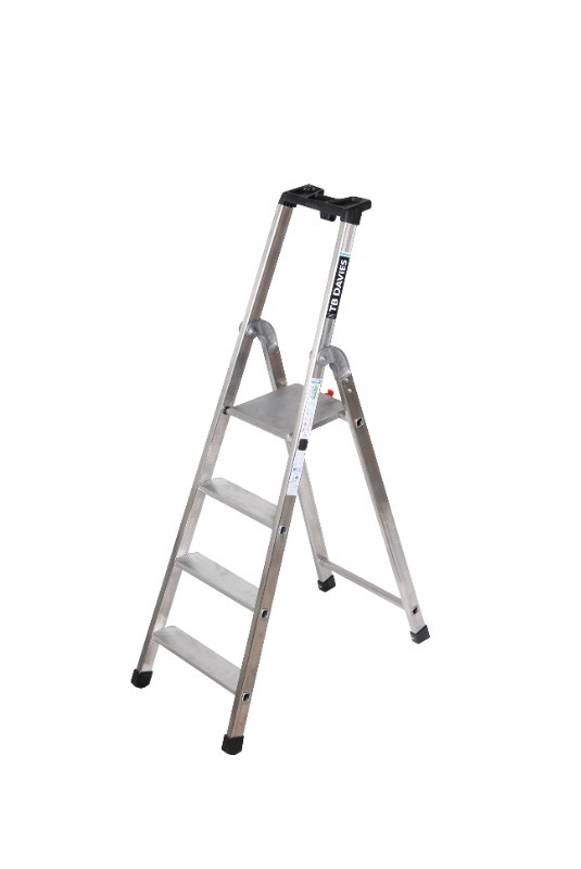 TB Davies 1202-024 4 Tread Professional Platform Step Ladder