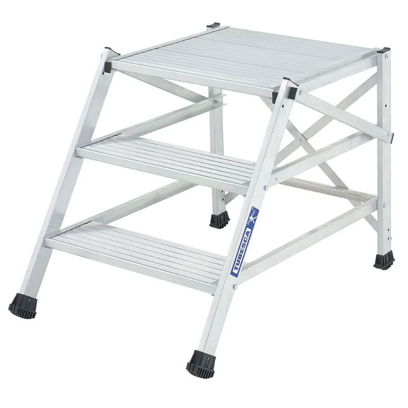 TB Davies 4 Tread KING-POD Aluminium Fixed Industrial Podium Step