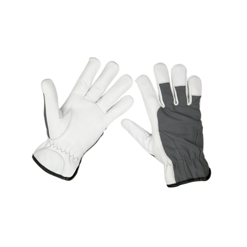 Sealey 9136L Super Cool Hide Gloves Large - Pair