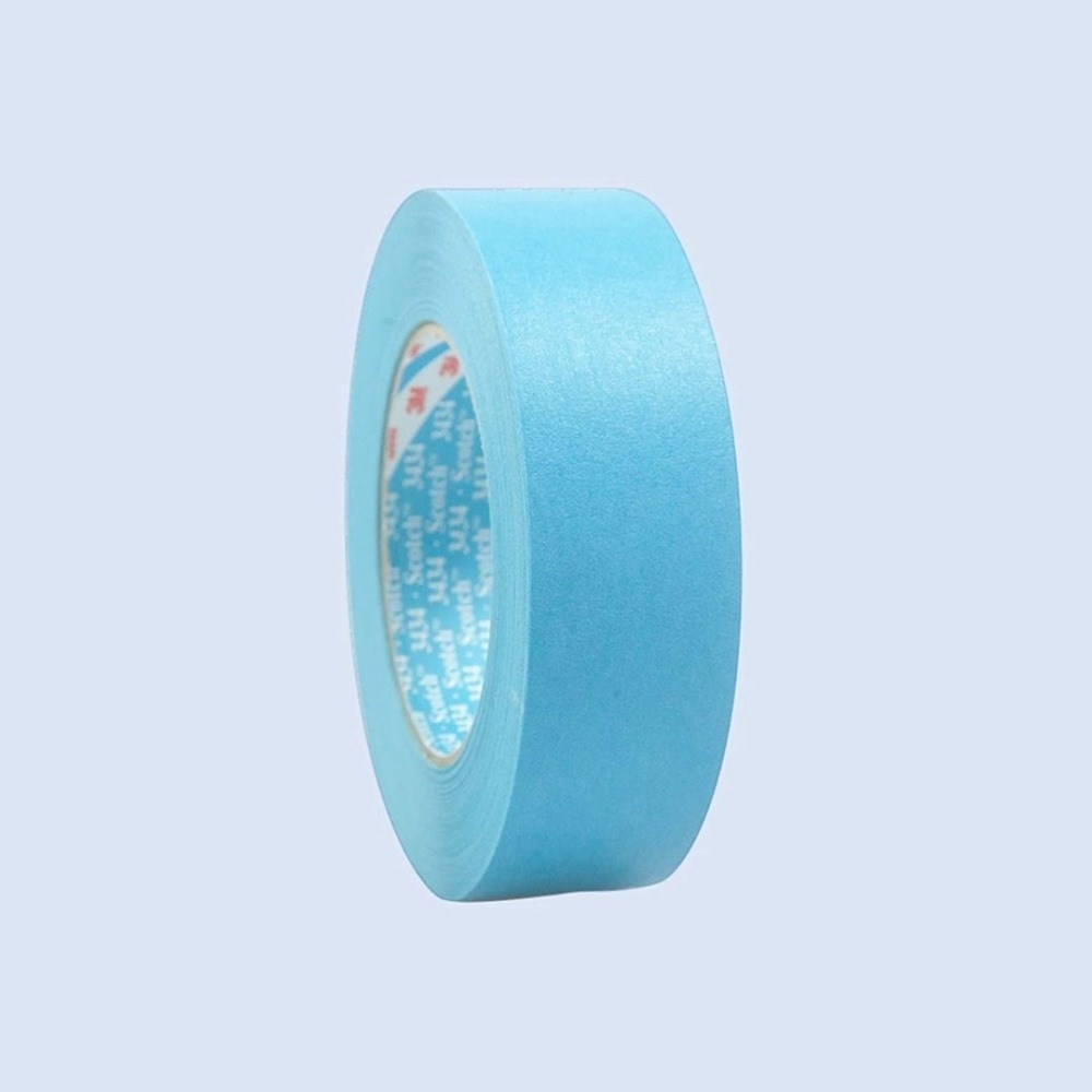 3M Scotch High Performance Masking Tape 3434, 24 mm x 50 m (Pack of 9)