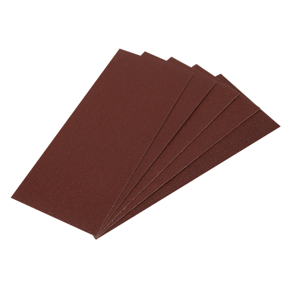 Sealey CS115A/5 Orbital Sanding Sheet 115 x 280mm Assorted Pack of 5