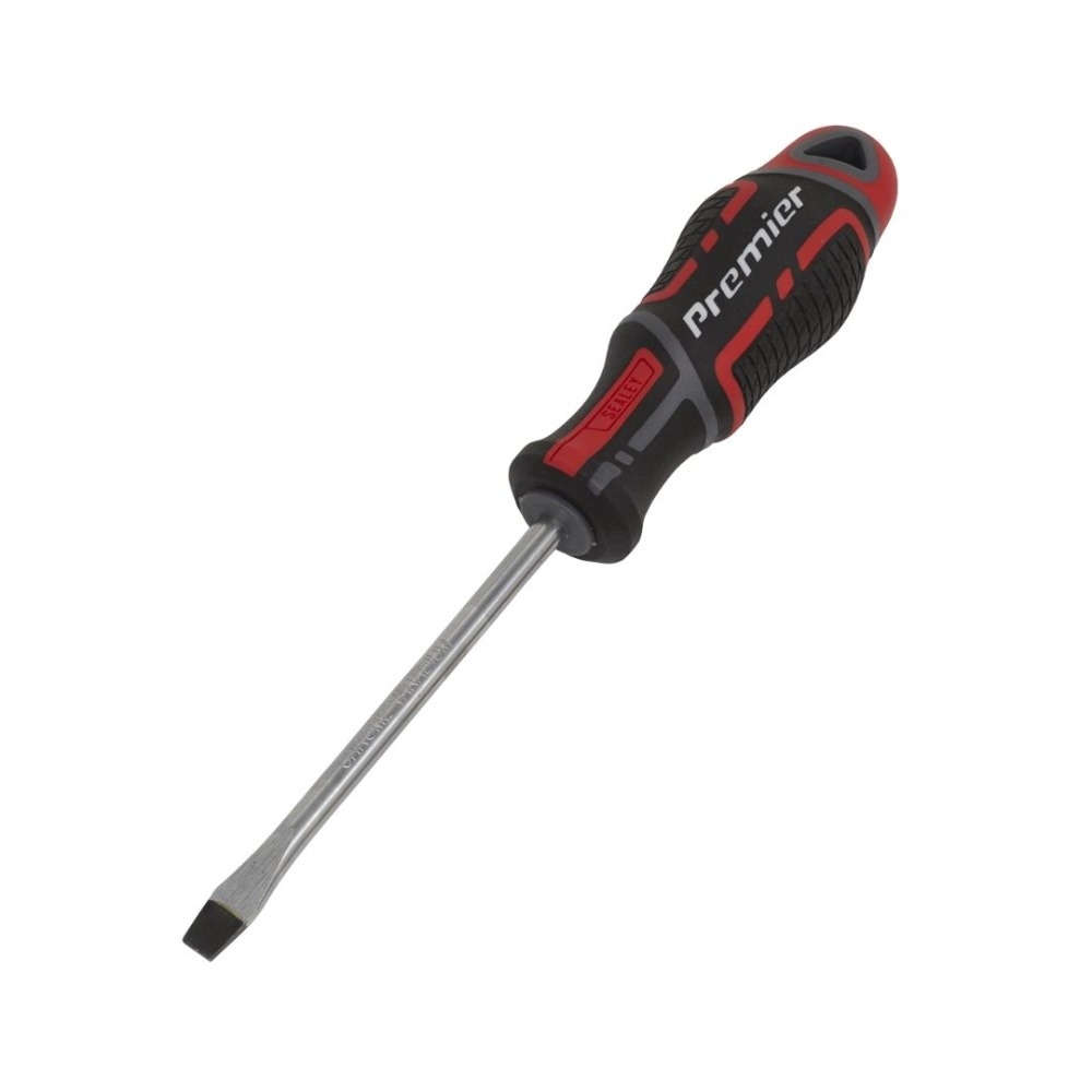 Sealey AK4354 Screwdriver Slotted 6 x 100mm GripMAX®
