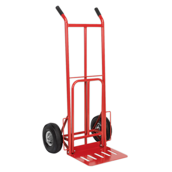 Sealey CST990 Sack Truck with Pneumatic Tyres & Folding 250kg Capacity