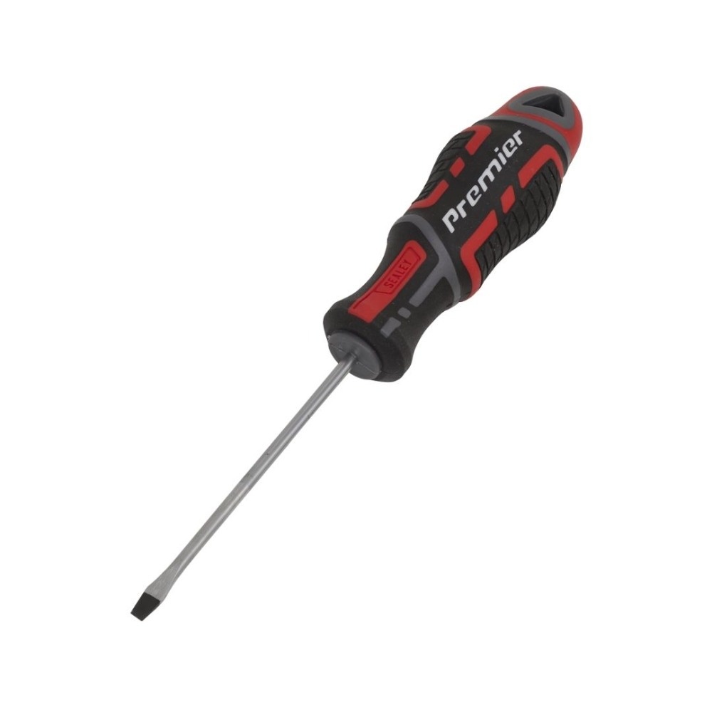 Sealey AK4351 Screwdriver Slotted 3 x 75mm GripMAX®