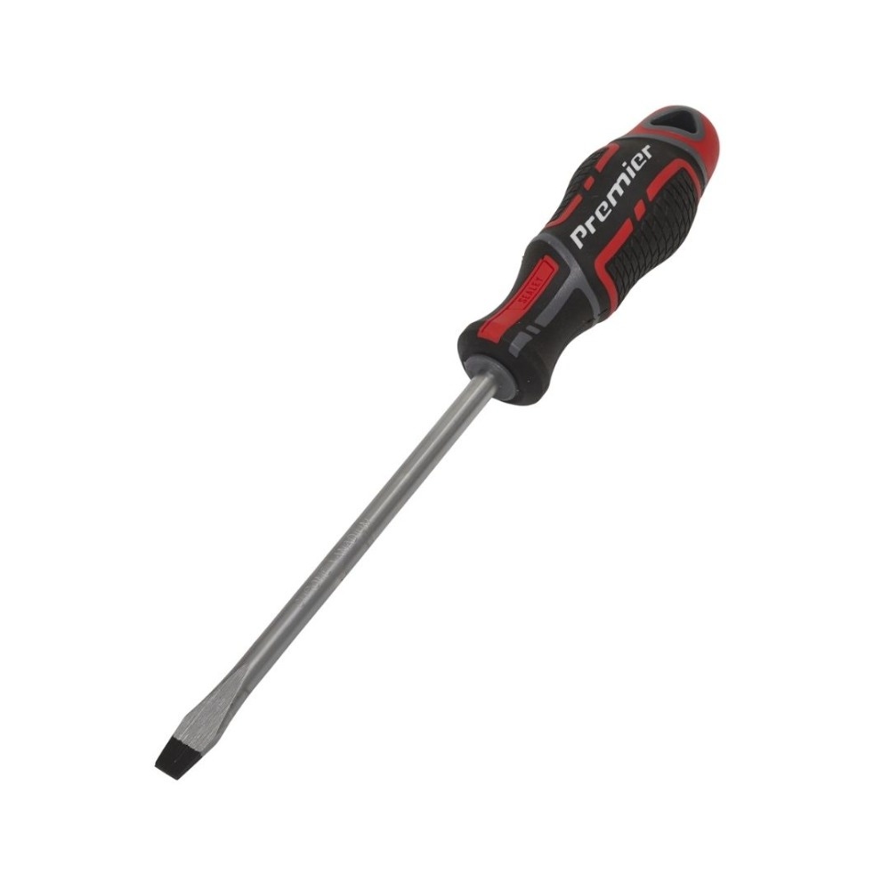 Sealey AK4356 Screwdriver Slotted 8 x 150mm GripMAX®