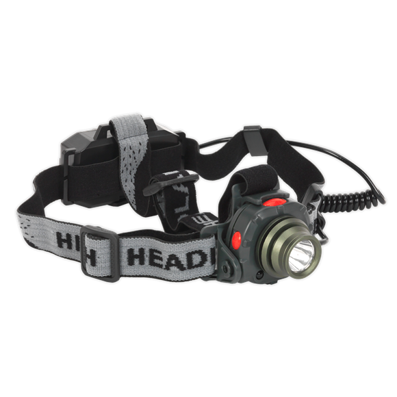 Sealey HT106LED Head Torch 3W CREE* LED Auto-Sensor Rechargeable