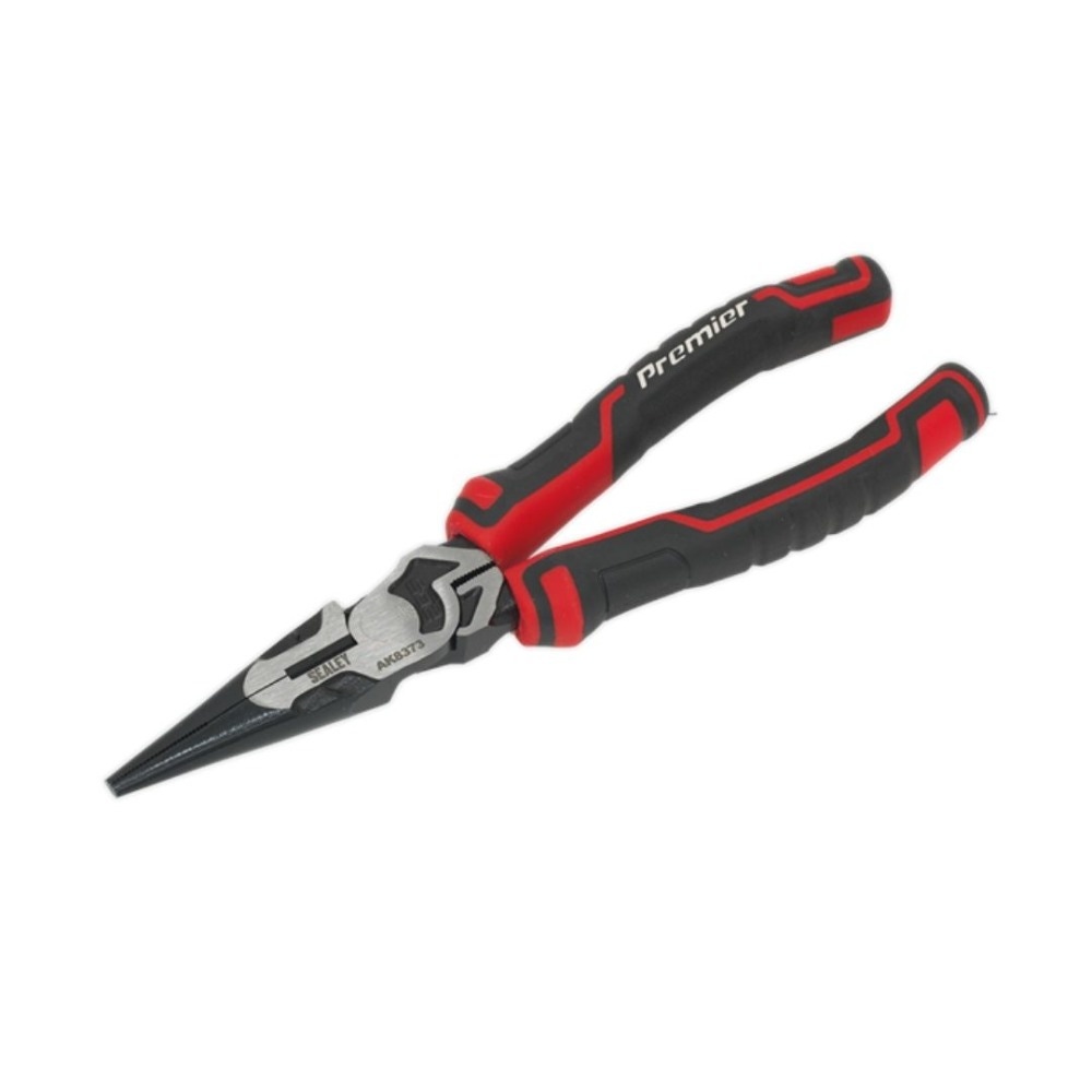 Sealey AK8373 Long Nose Pliers High Leverage 200mm