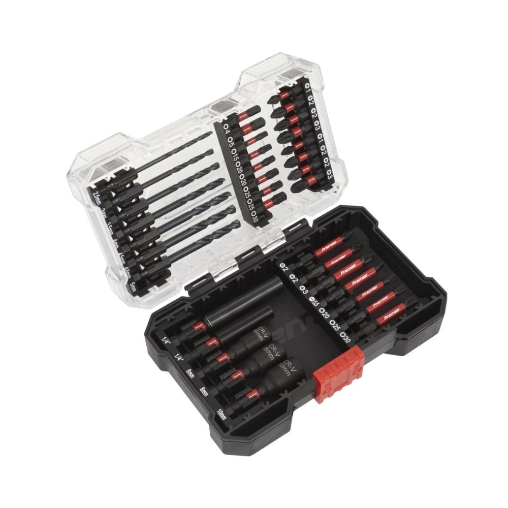 Sealey AK8284 Power Tool Bit Set 35pc Impact Grade