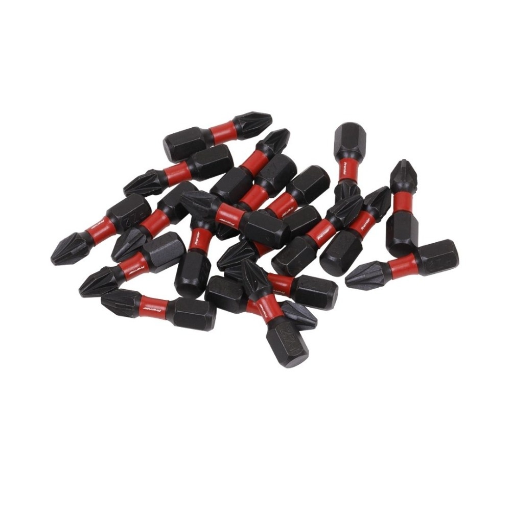 Sealey AK8273 Pozi #2 Impact Power Tool Bits 25mm - 20pc