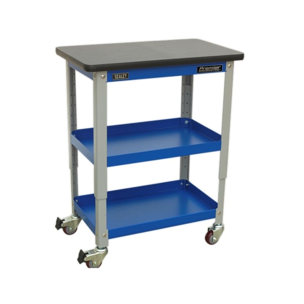 Sealey API2103 Industrial 3-Level Workshop Trolley