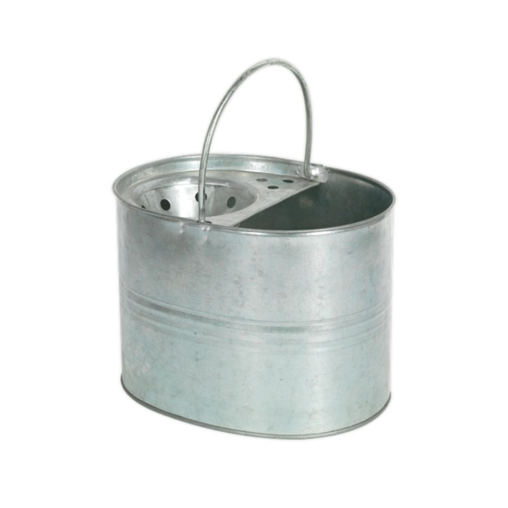 Sealey BM08 Mop Bucket 13L - Galvanized