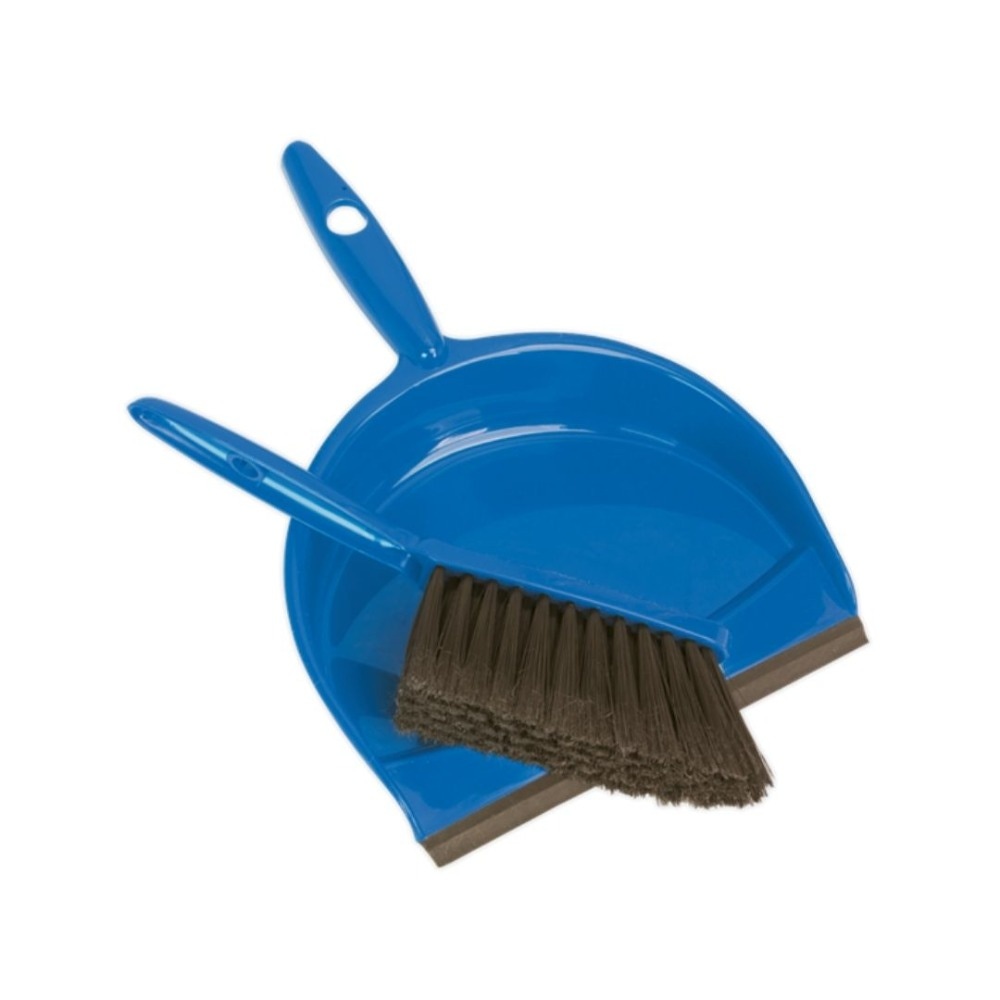 Sealey BM04 Dustpan & Brush Set Composite