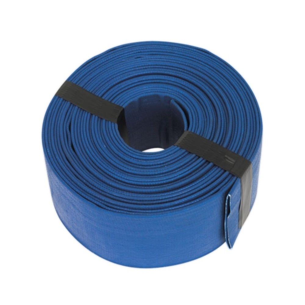 Sealey LFH1050 Layflat Hose 50mm x 10m