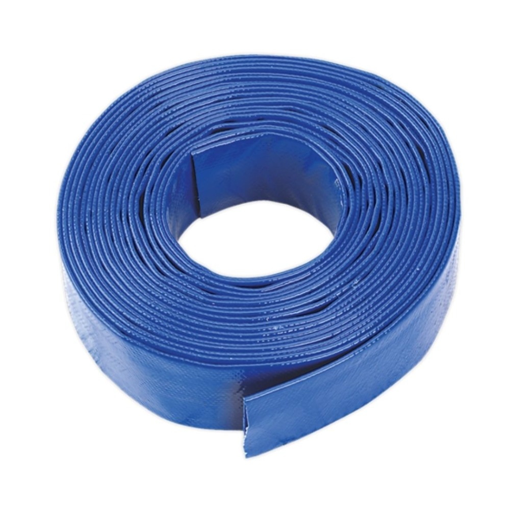 Sealey LFH1038 Layflat Hose 38mm x 10m