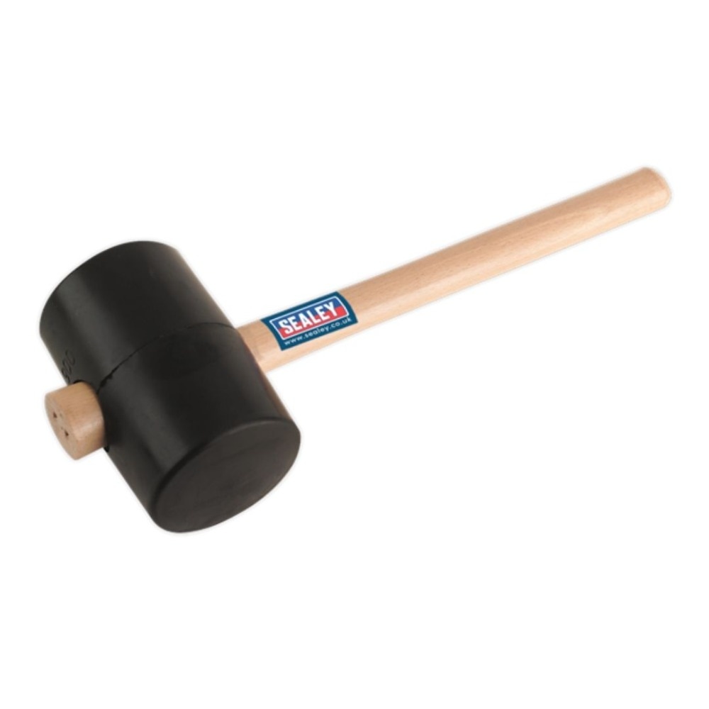 Sealey RMB250 Rubber Mallet 2.5lb Black