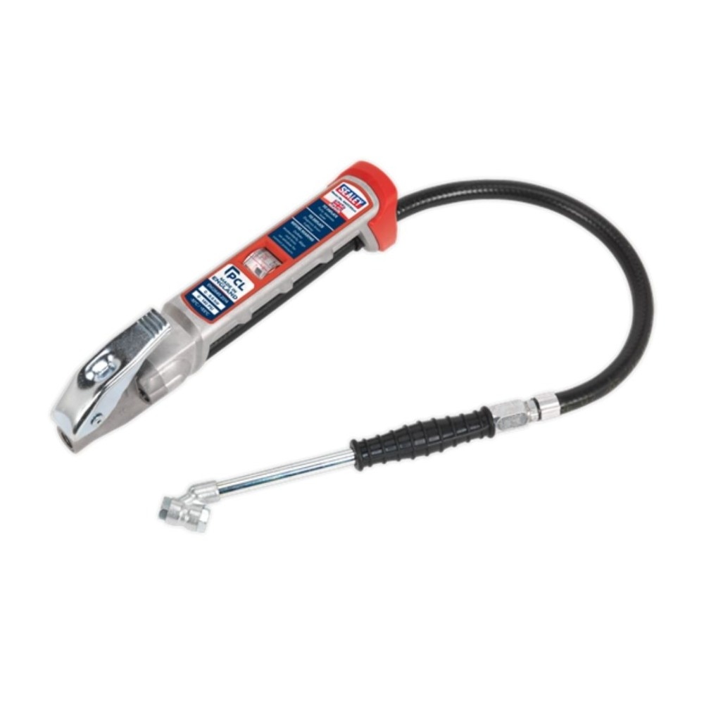 Sealey SA37/93 Professional Tyre Inflator with Twin Push-On Connector