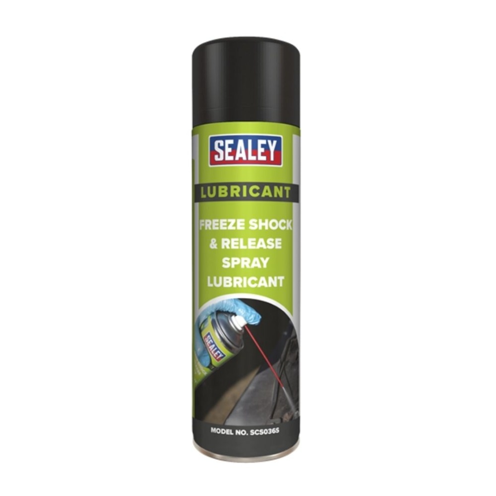 Sealey SCS036S Freeze Shock & Release Spray Lubricant 500ml