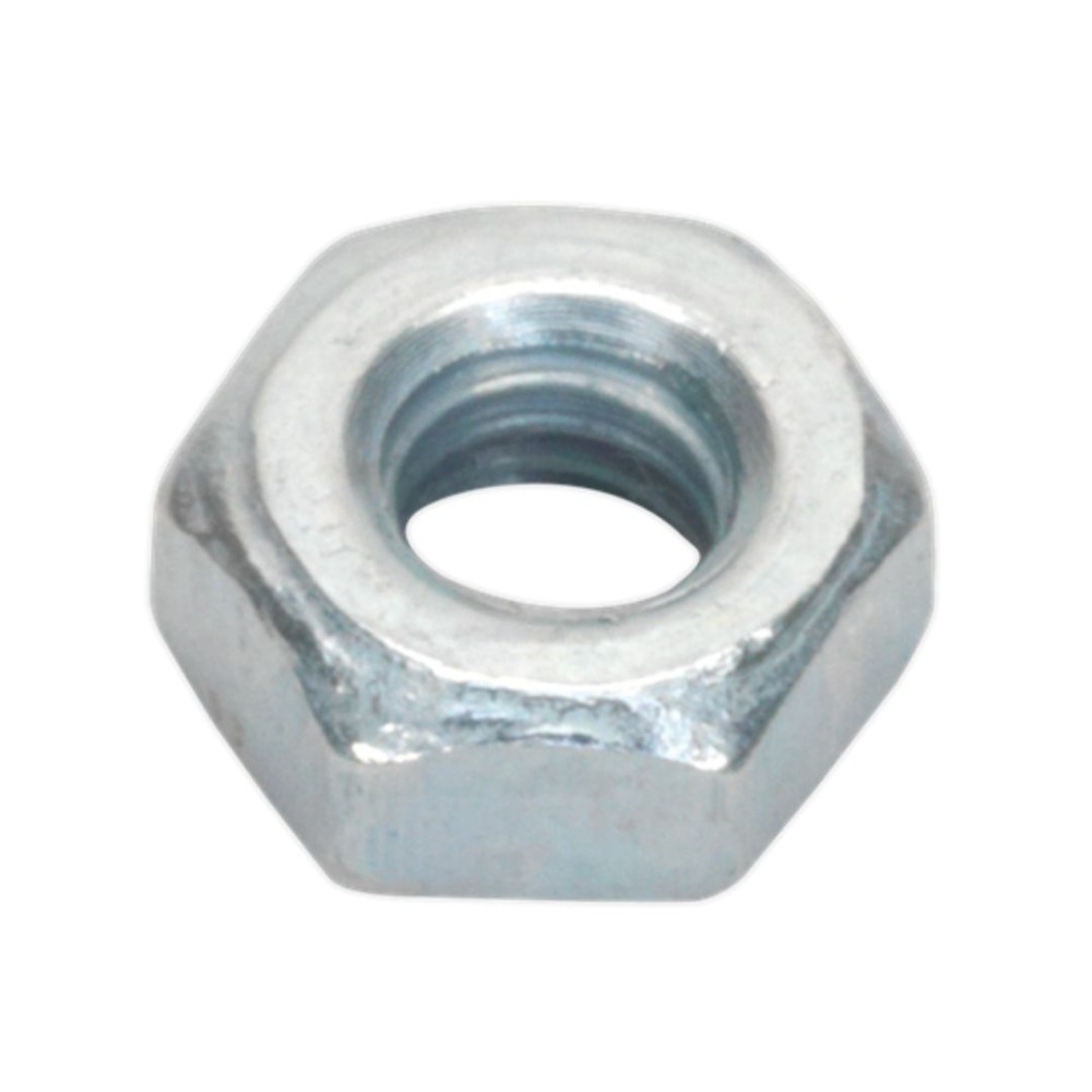 Sealey SN3 Steel Nut DIN 934 - M3- Pack of 100