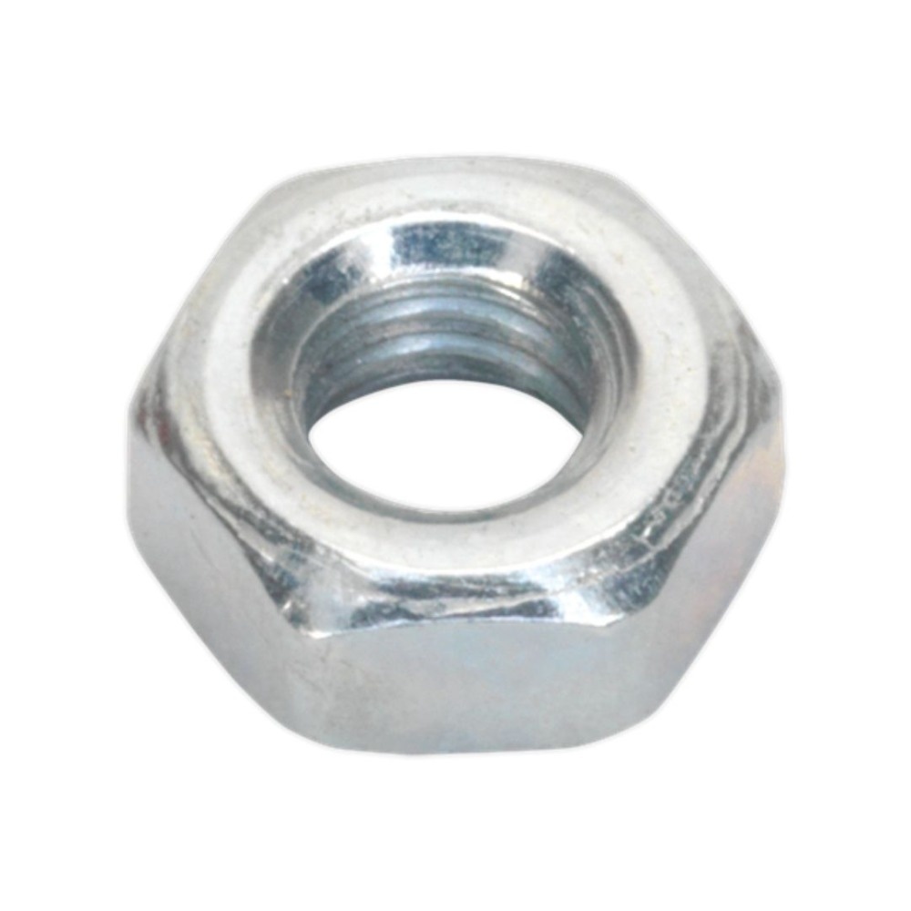 Sealey SN4 Steel Nut DIN 934 - M4 - Pack of 100