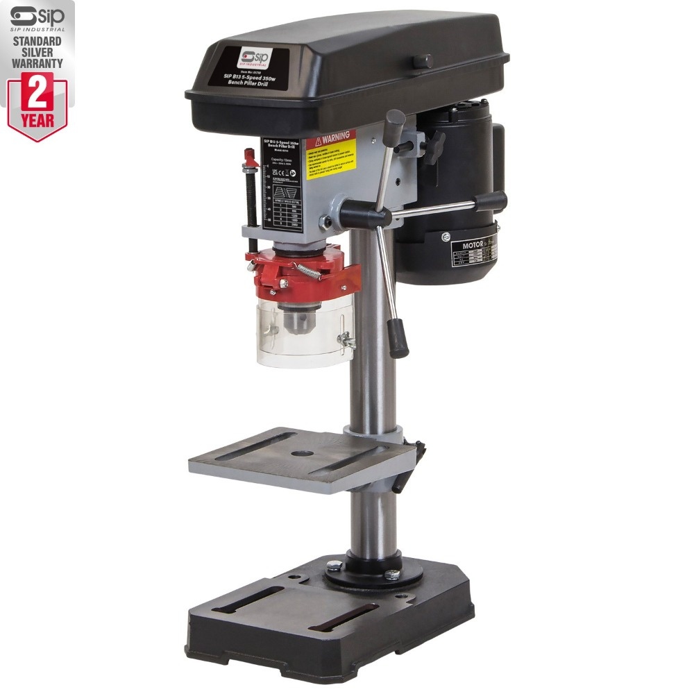 SIP B13 5-Speed 350w Bench Pillar Drill