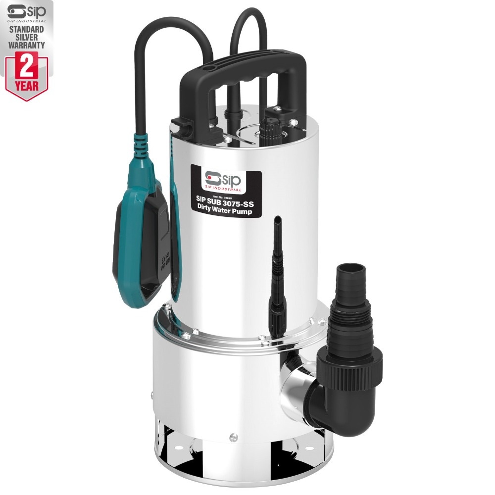 SIP 06825 SUB 3075-SS Heavy-Duty Dirty Water Pump