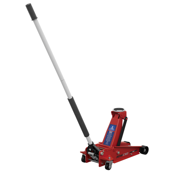 Sealey 3015CXD Trolley Jack 3tonne Super Rocket Lift