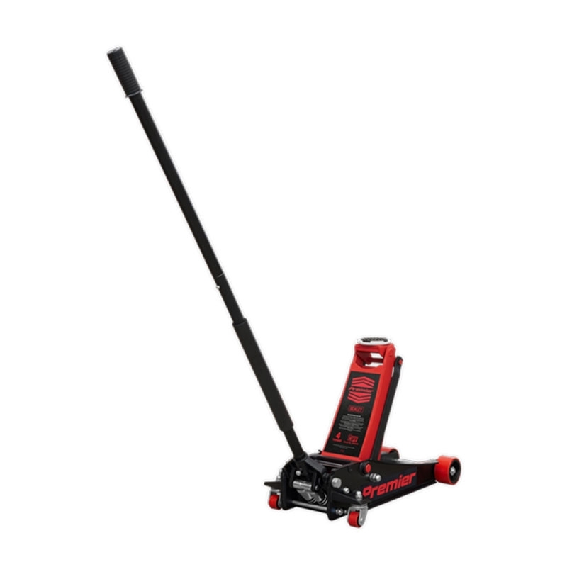 Sealey 4040AR Trolley Jack 4tonne Rocket Lift Red