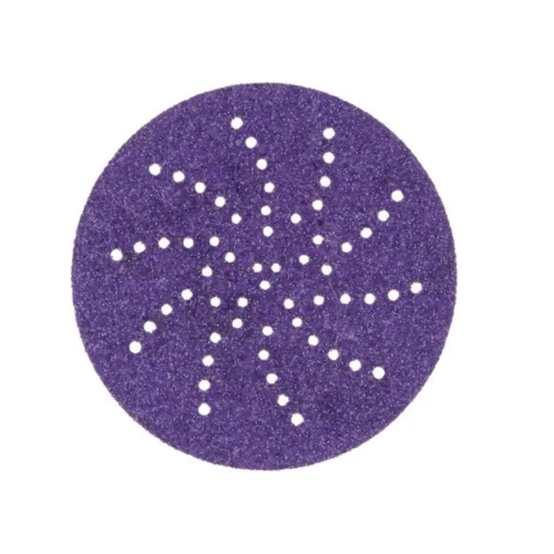 3M 51627 Cubitron II Hookit Clean Sanding Abrasive Disc 737U, 75 mm, Multihole, 120+ (Pack of 50)