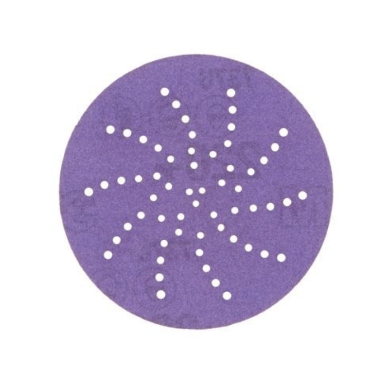 3M Cubitron II Hookit Clean Sanding Abrasive Disc 737U, 125 mm, Multihole, 400+ (Pack of 50)