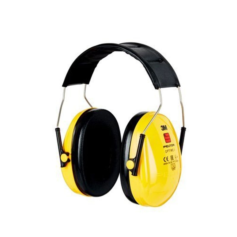 3M PELTOR Optime I Ear Defenders, 27 dB, Yellow, Headband, H510A-401-GU