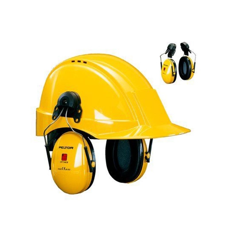 3M PELTOR H31 Series Ear Defenders, 28 dB, Yellow, Helmet Mounted attachment, H31P3E 300-GU