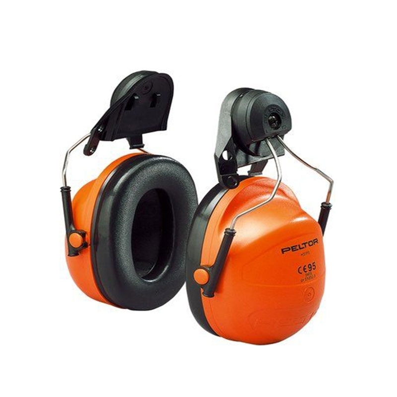 3M PELTOR Ear Defenders, 28 dB, Orange, Helmet Mounted, H31P3E 300